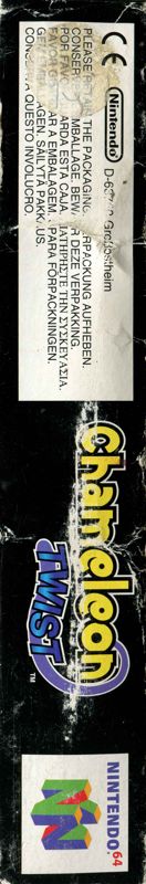 Spine/Sides for Chameleon Twist (Nintendo 64): Bottom