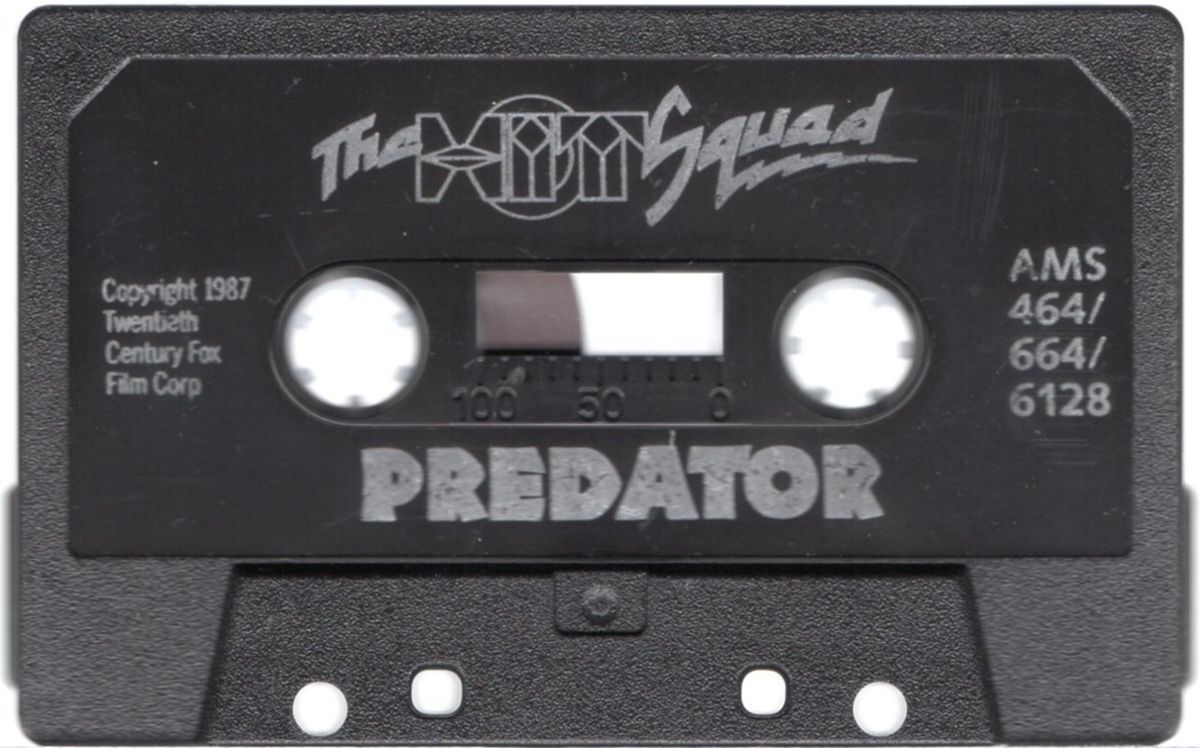 Media for Predator (Amstrad CPC) (Hit Squad release)