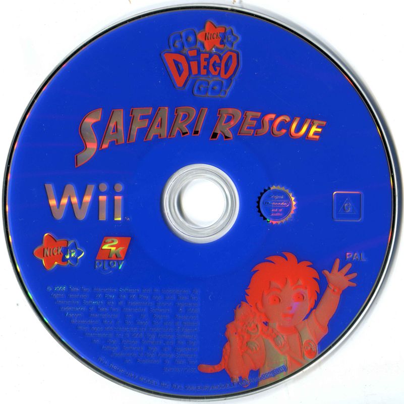 Media for Go, Diego, Go! Safari Rescue (Wii)