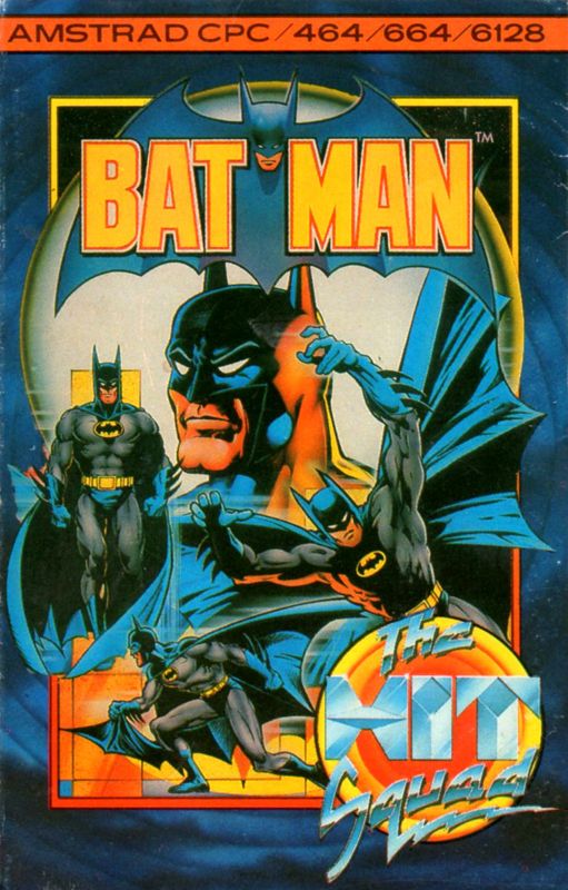 Front Cover for Batman (Amstrad CPC) (Hit Squad release)