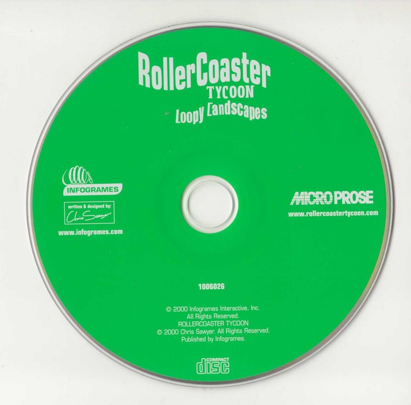 Media for RollerCoaster Tycoon 6 Pack (Windows): RollerCoaster Tycoon: Loopy Landscapes