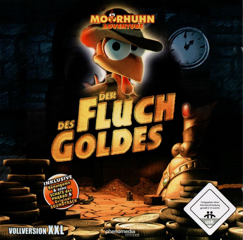 Other for Moorhuhn: Der Fluch des Goldes (Windows) (Software Pyramide release): Jewel Case - Front