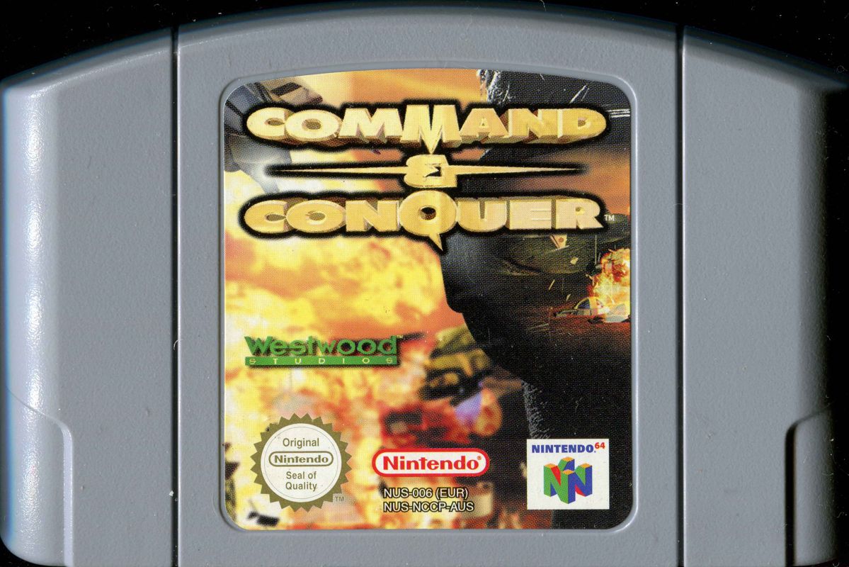 Media for Command & Conquer (Nintendo 64): Front