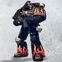 Front Cover for Warhammer 40,000: Space Marine - Legion of the Damned Armour Set (PlayStation 3) (download release)