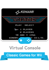 Front Cover for Gradius (Wii)