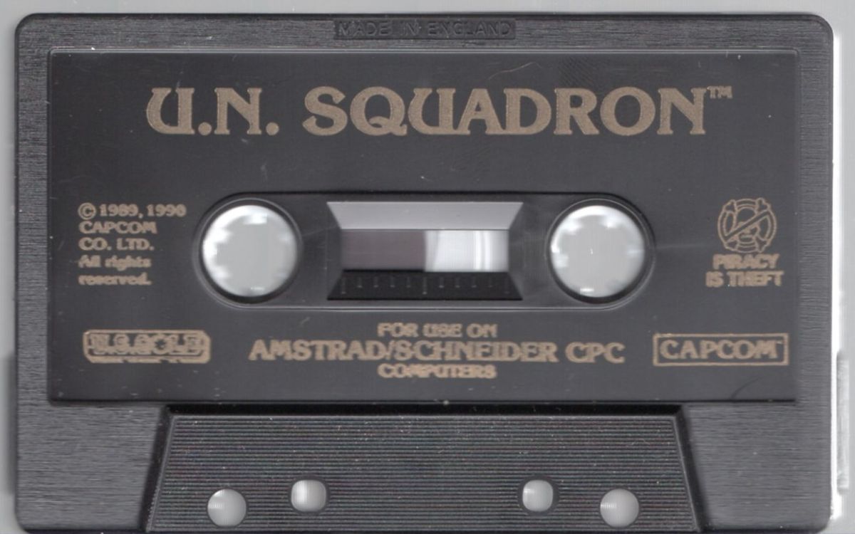 Media for U.N. Squadron (Amstrad CPC)