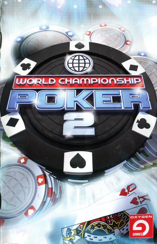 Manual for World Championship Poker 2 featuring Howard Lederer (PlayStation 2): Front