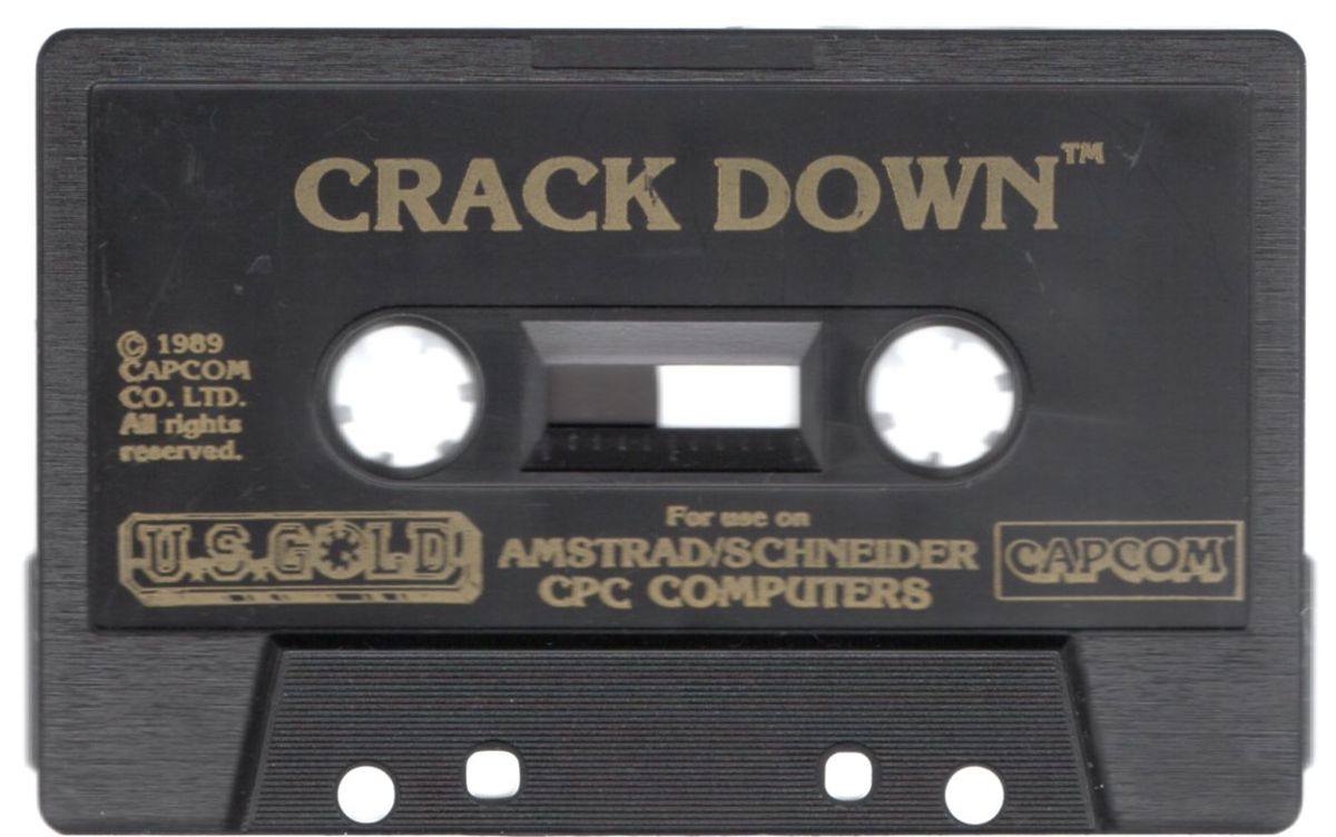 Media for Crack Down (Amstrad CPC)