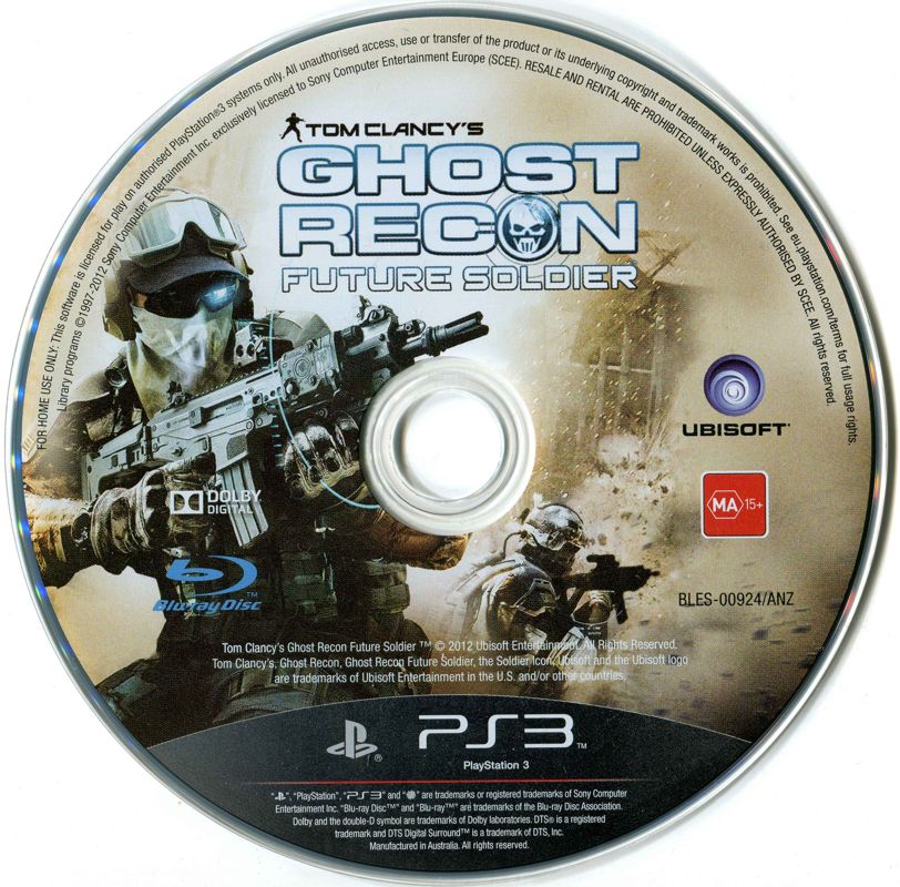 Media for Tom Clancy's Ghost Recon: Future Soldier (PlayStation 3)