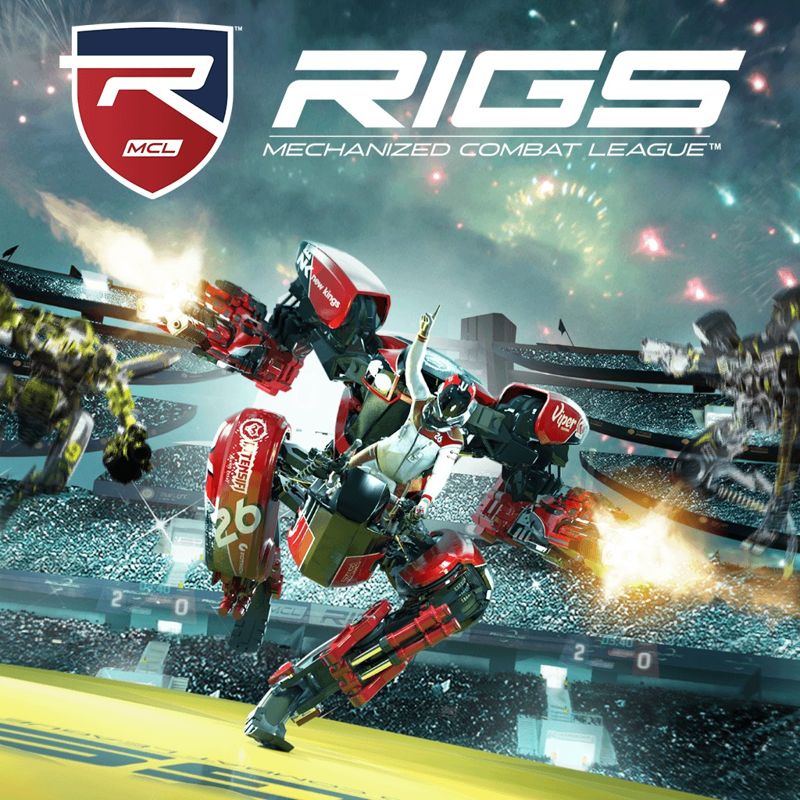 Front Cover for RIGS: Mechanized Combat League (PlayStation 4) (download release)