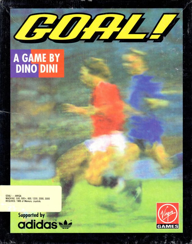 Front Cover for Goal! (Amiga)