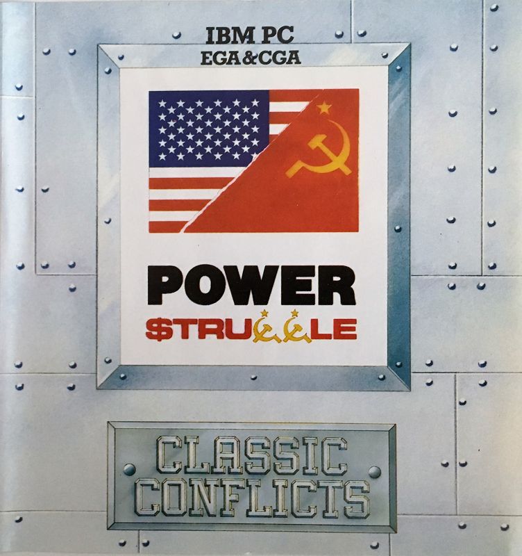 Front Cover for Power Struggle (DOS)