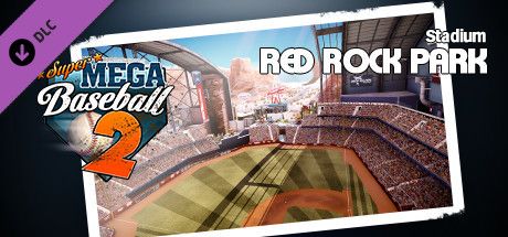 Front Cover for Super Mega Baseball 2: Stadium Red Rock Park (Windows) (Steam release)
