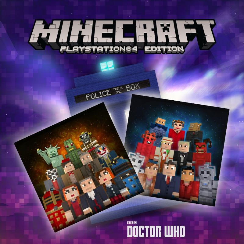 Front Cover for Minecraft: Xbox One Edition - Doctor Who Skins I & II Bundle (PlayStation 4) (download release)