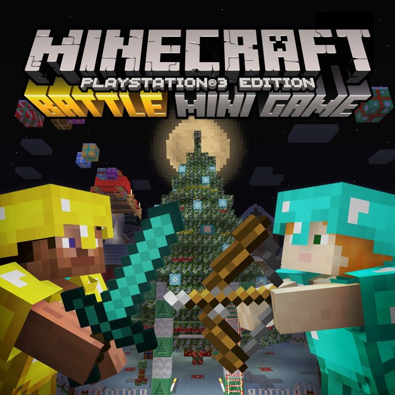 Front Cover for Minecraft: Xbox One Edition - Festive Battle Map (PlayStation 3) (download release)