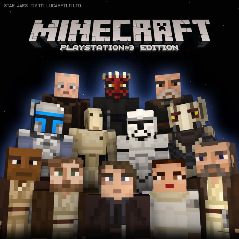 Front Cover for Minecraft: PlayStation 4 Edition - Minecraft Star Wars Prequel Skin Pack (PlayStation 3) (download release)