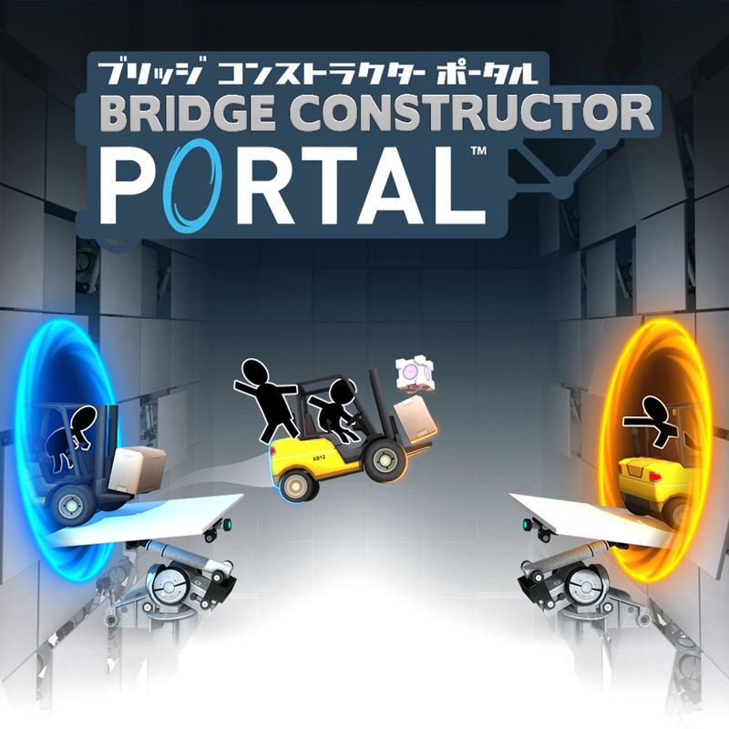 Front Cover for Bridge Constructor: Portal (Nintendo Switch) (download release)