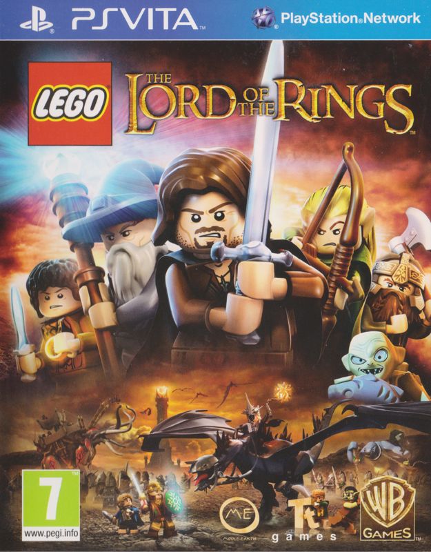 Front Cover for LEGO The Lord of the Rings (PS Vita)