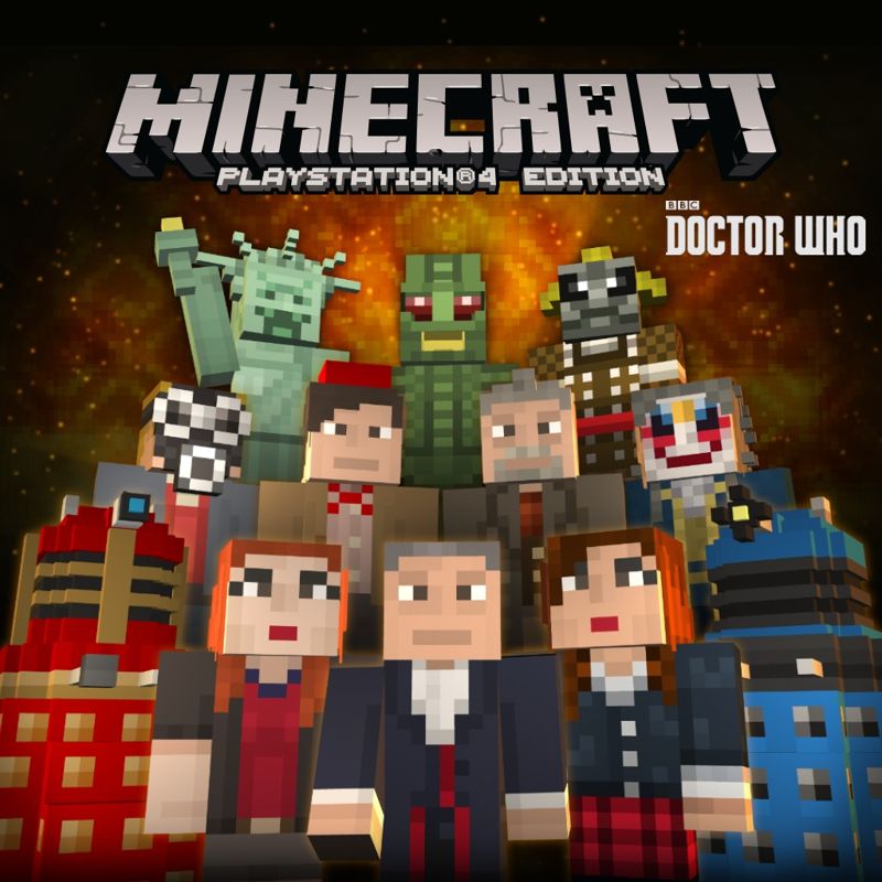 Front Cover for Minecraft: Xbox One Edition - Doctor Who Skins Volume I (PlayStation 4) (download release)