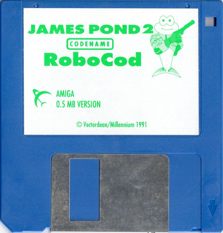 Media for James Pond 2: Codename: RoboCod (Amiga)