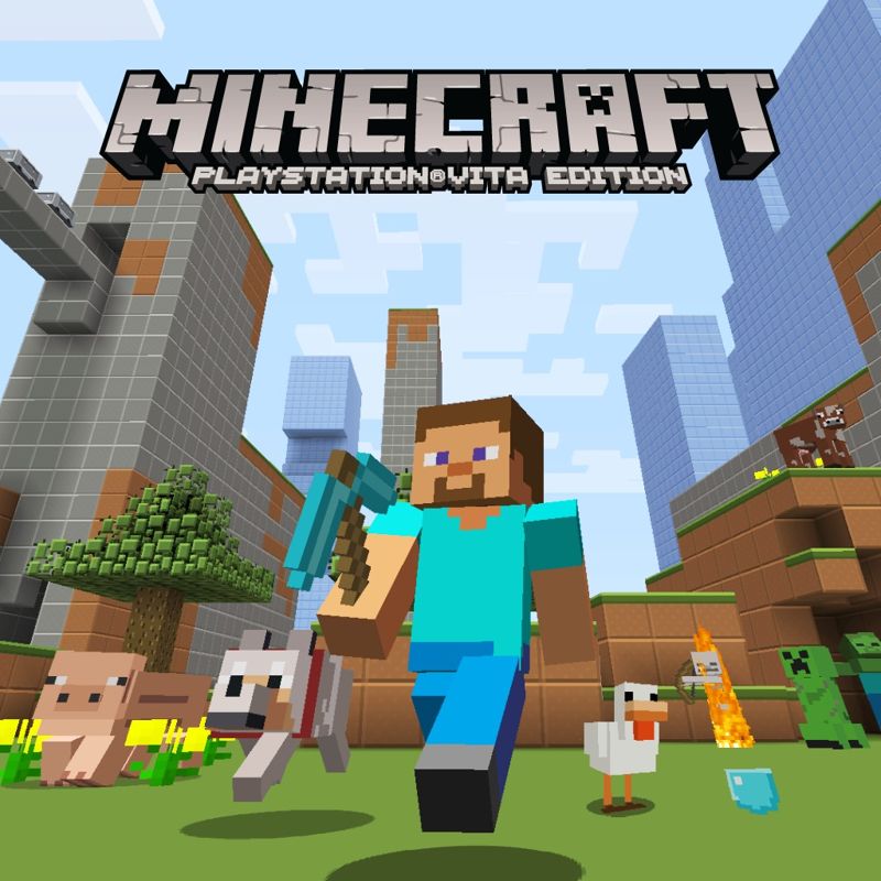 Front Cover for Minecraft: PlayStation 4 Edition - Minecraft Plastic Texture Pack (PS Vita) (download release)