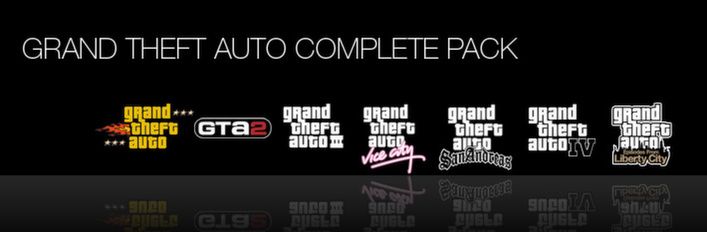 Front Cover for Grand Theft Auto: Complete Pack (Windows) (Steam release)