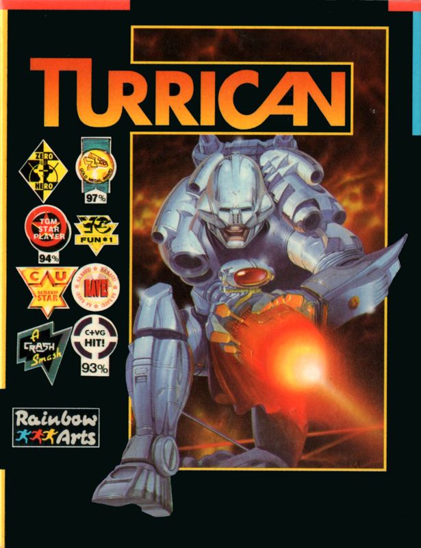 Front Cover for Turrican (Amstrad CPC)