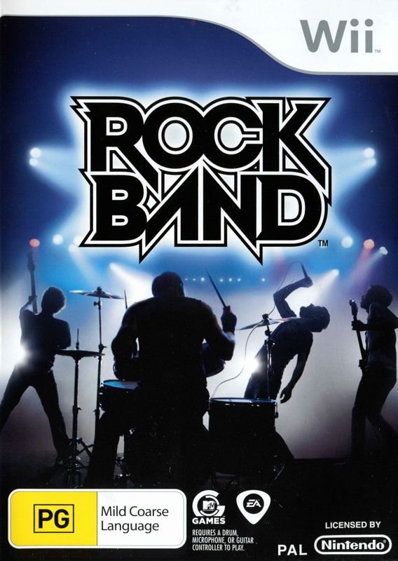 Front Cover for Rock Band (Wii)