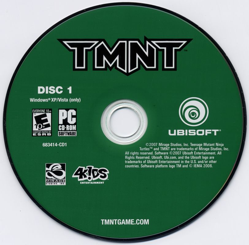 Media for TMNT (Windows): Disc 1