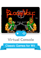 Front Cover for Bloody Wolf (Wii)