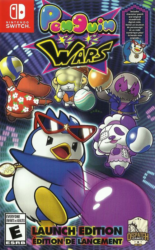 Front Cover for Penguin Wars (Nintendo Switch) (Launch Edition)