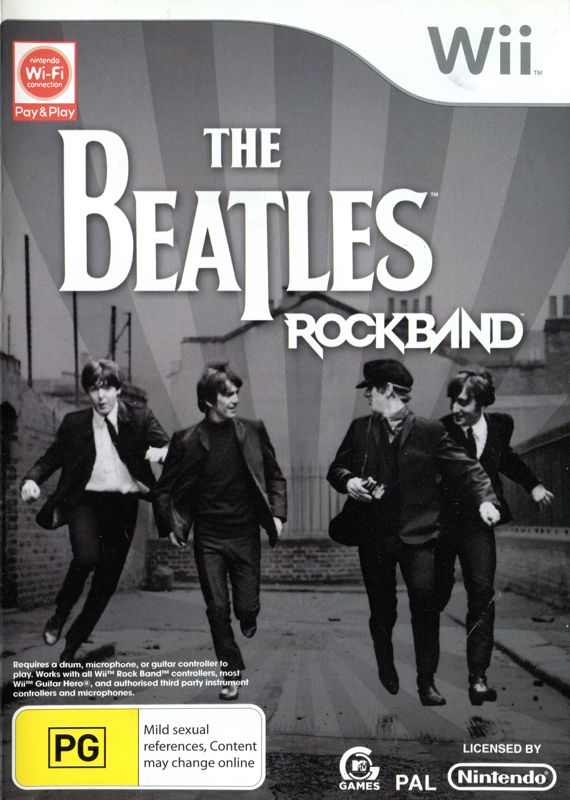 Front Cover for The Beatles: Rock Band (Wii)
