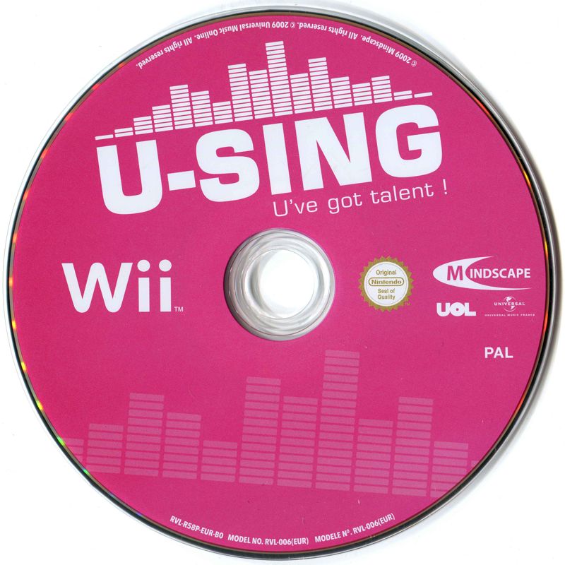 Media for U-Sing (Wii)