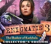Front Cover for Enigmatis 3: The Shadow of Karkhala (Collector's Edition) (Macintosh and Windows) (Big Fish Games release)