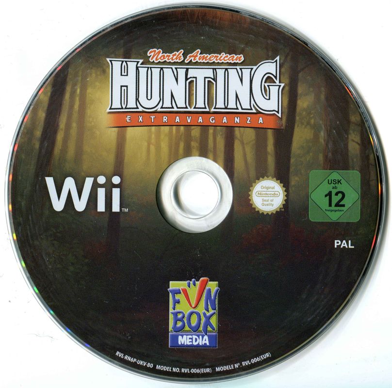 Media for North American Hunting Extravaganza (Wii)