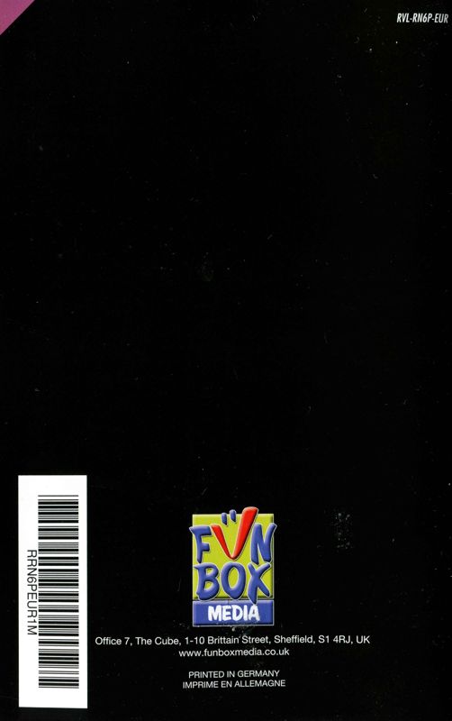 Manual for North American Hunting Extravaganza (Wii): Back