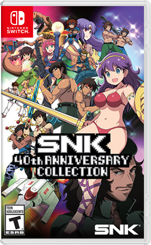 Front Cover for SNK 40th Anniversary Collection (Nintendo Switch) (download release): 1st version