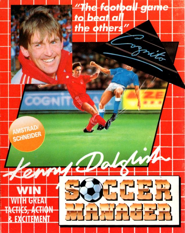 Front Cover for Kenny Dalglish Soccer Manager (Amstrad CPC)