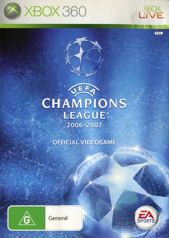 Front Cover for UEFA Champions League 2006-2007 (Xbox 360)