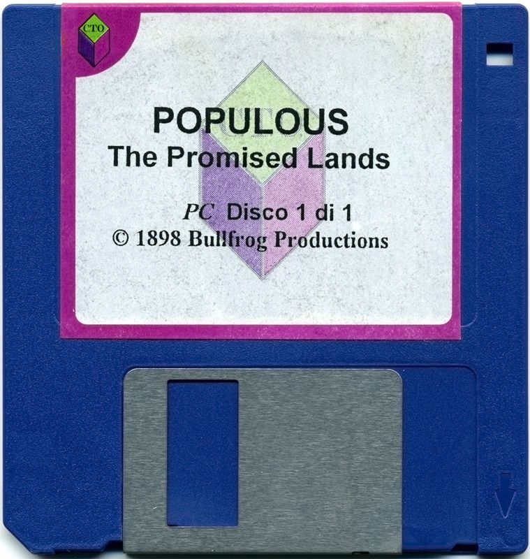 Media for Populous / Populous: The Promised Lands (DOS): Front