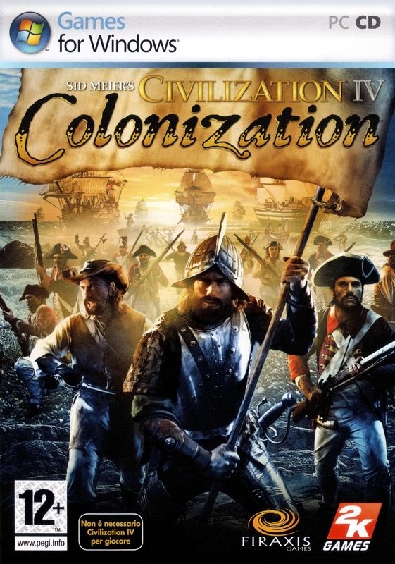 Front Cover for Sid Meier's Civilization IV: Colonization (Windows)