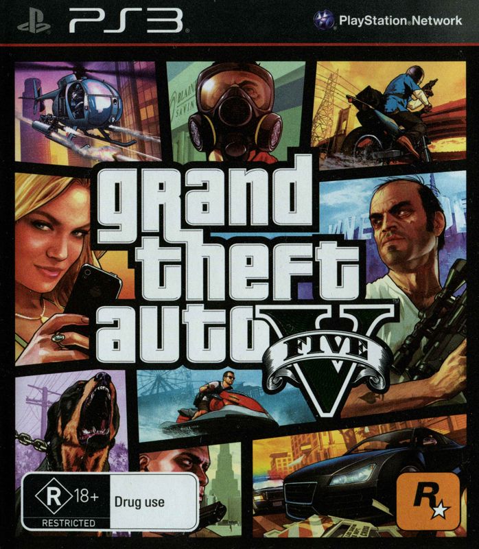  Grand Theft Auto V PS3 : Video Games