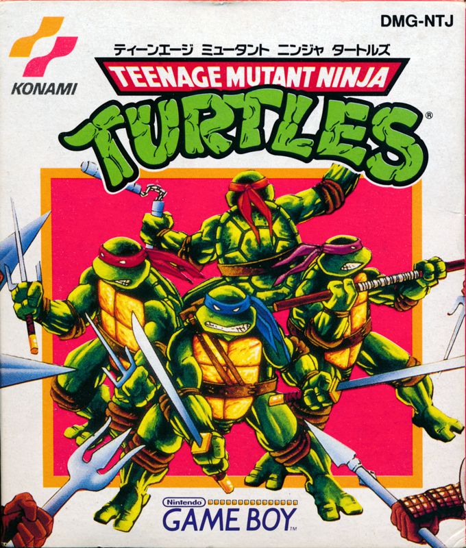 Teenage Mutant Ninja Turtles Fall Of The Foot Clan Cover Or Packaging Material Mobygames