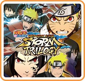 Front Cover for Naruto Shippuden: Ultimate Ninja Storm Trilogy (Nintendo Switch) (download release): 1st version