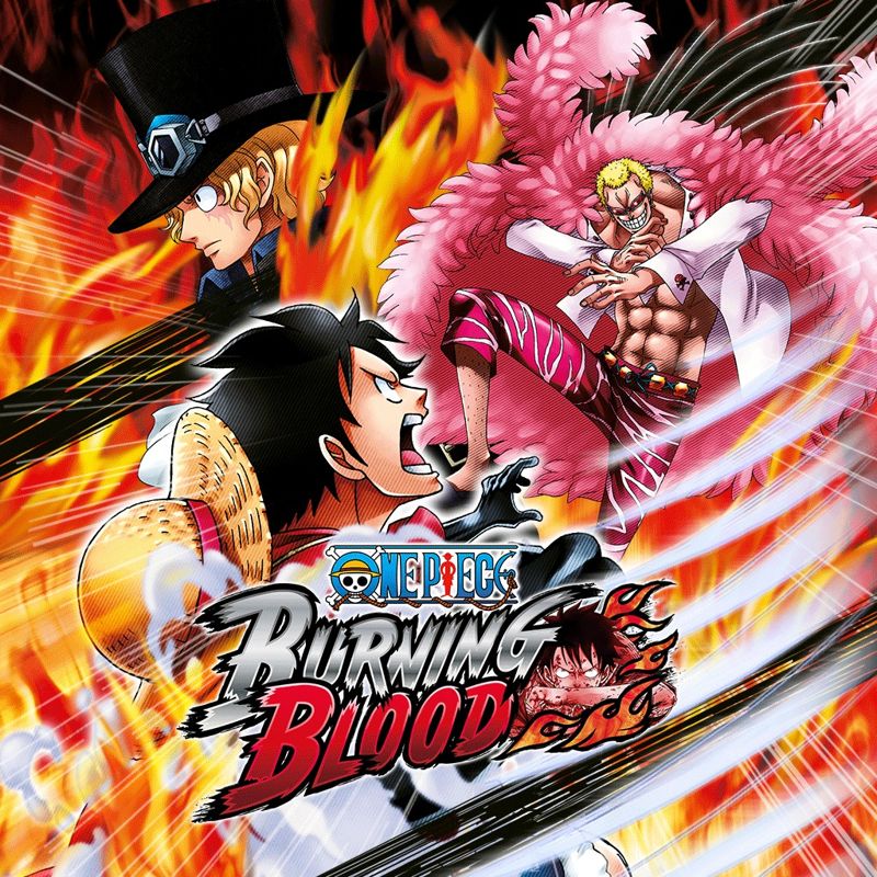Front Cover for One Piece: Burning Blood (PS Vita and PlayStation 4) (download release)