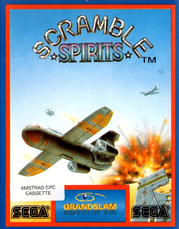 Front Cover for Scramble Spirits (Amstrad CPC)