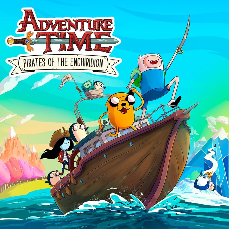 Front Cover for Adventure Time: Pirates of the Enchiridion (PlayStation 4) (download release)