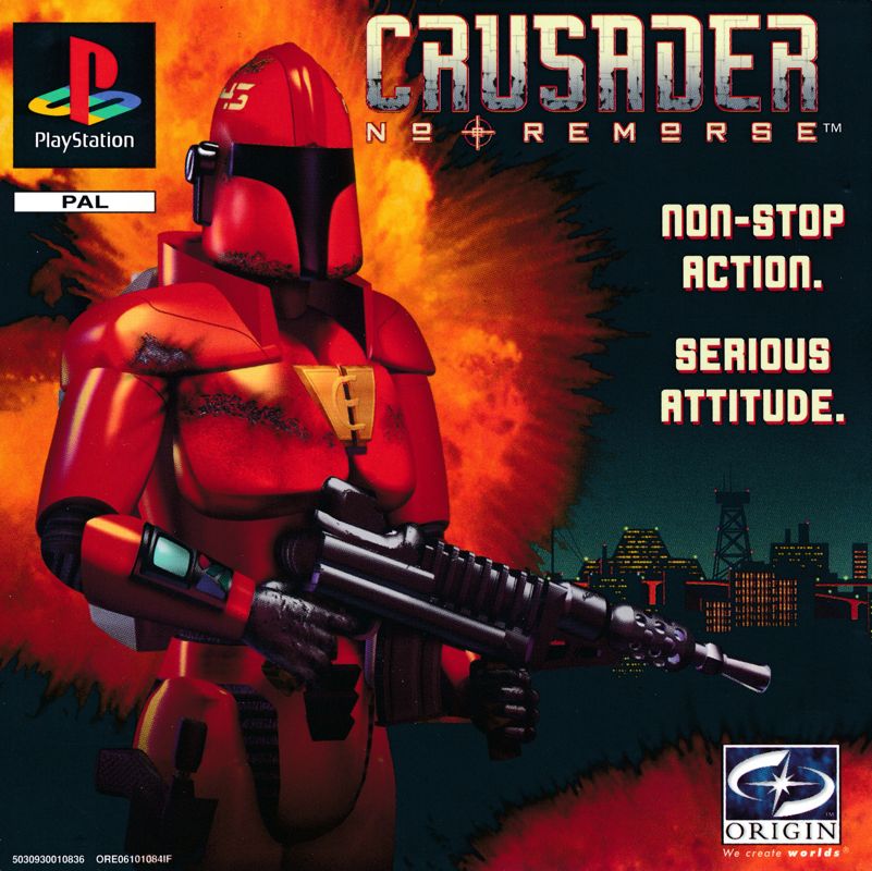 Front Cover for Crusader: No Remorse (PlayStation)