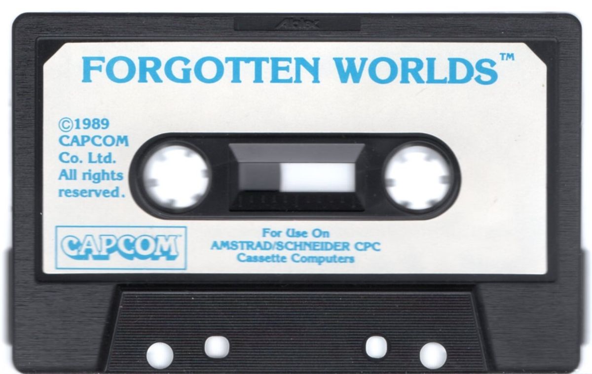 Media for Forgotten Worlds (Amstrad CPC)