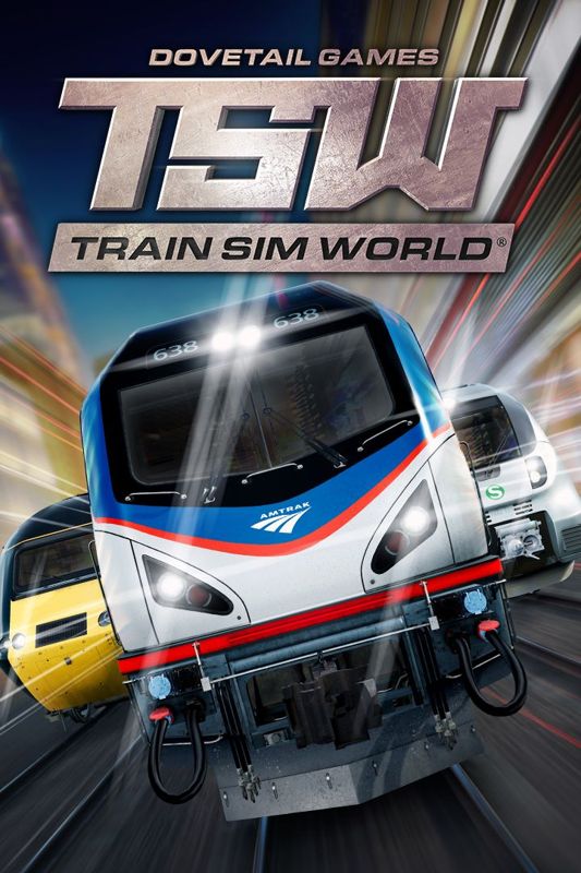 Front Cover for Train Sim World (Xbox One) (download release)
